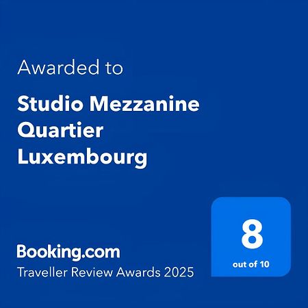 Studio Mezzanine Quartier Luxembourg Free Netflix Paris Exterior foto