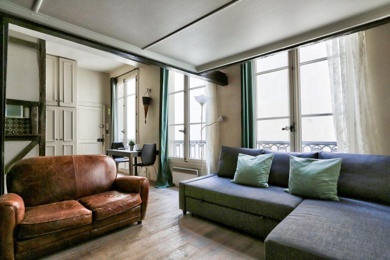Studio Mezzanine Quartier Luxembourg Free Netflix Paris Exterior foto